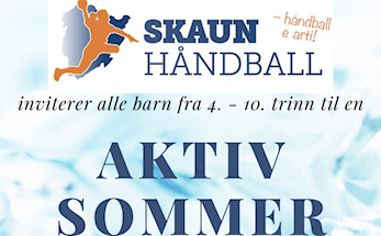 Velkommen til aktiv sommer med Skaun håndballklubb (4.-10.-trinn)